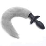 Vibrating Fox Tail Butt Plug, Wagging Cosplay Anal Toy - Image 9