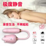Rose Tongue Licking Thrusting G-Spot Vibrator, Clitoral & Nipple Massager - Image 4