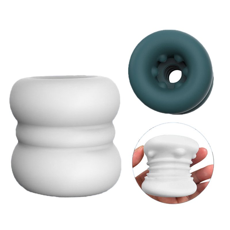Portable Manual Penis Trainer, Male Masturbator Sleeve with Stretch Design