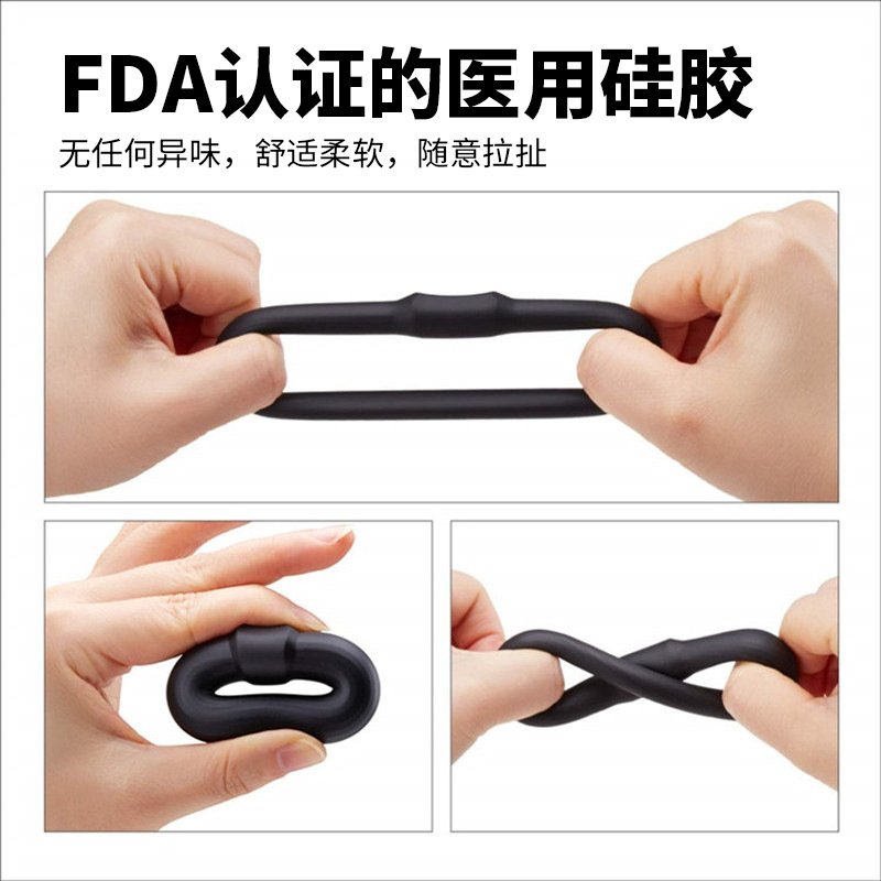 Silicone Cock Rings Set, Delay Rings for Men