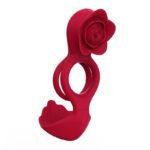 Rose Vibrating Cock Ring for Couples, Delay Ring & Clitoral Stimulator - Image 6