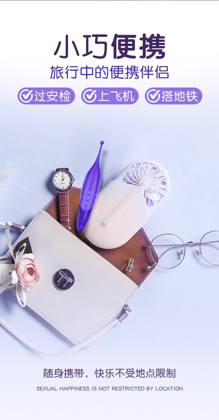 Powerful Clitoral & G-Spot Stimulator Pen Vibrator for Women