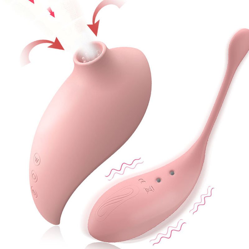 Clitoral Sucking Vibrating Egg Set for Women