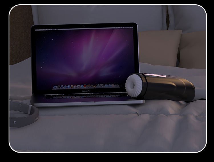 Falcon Automatic Thrusting & Rotating Male Masturbator Cup with Voice