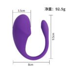 App & Remote Control Tadpole Vibrating Egg, Unisex Wearable Toy - Image 5