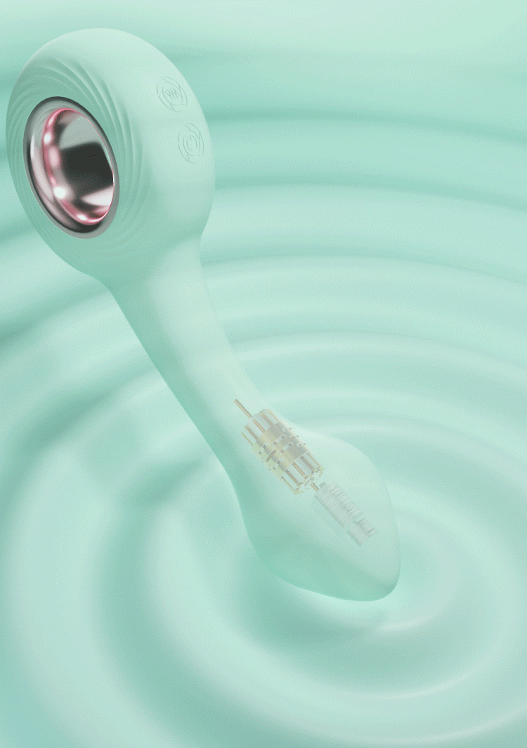 Hurricane Vibrating Butt Plug with Pull Ring, Pointed or Flat Tip