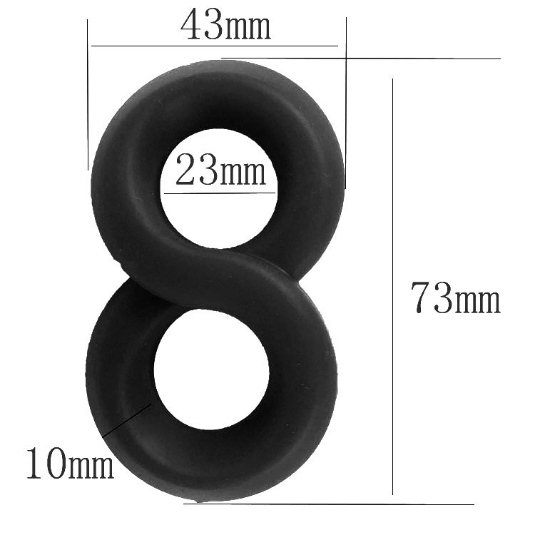 Silicone Cock Rings Set, Delay Rings for Men