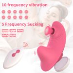 Mini Magnetic Wearable Sucking Vibrator with Wireless Remote - Image 2