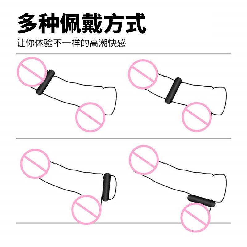 Silicone Cock Rings Set, Delay Rings for Men