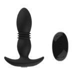 Thrusting Anal Plug with Come-Hither Motion, Unisex Vibrator - Image 6