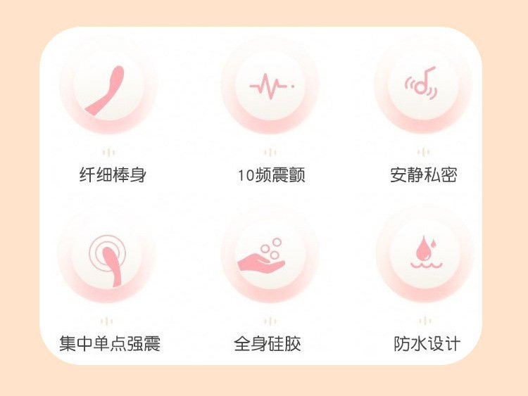 Finger-Sized G-Spot Pen Vibrator, Mini Bullet Massager for Women