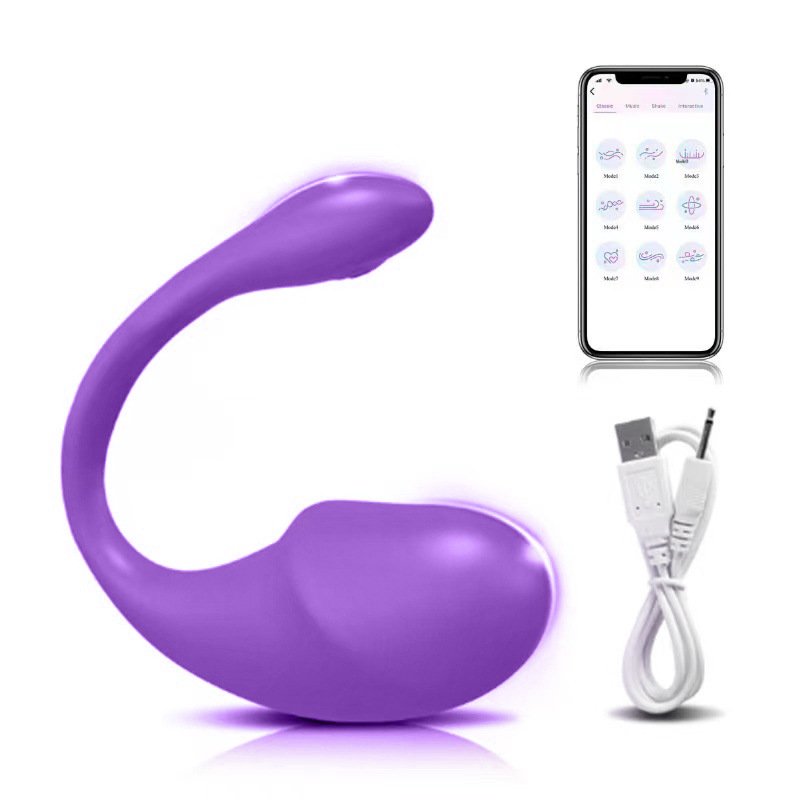 App & Remote Control Tadpole Vibrating Egg, Unisex Wearable Toy