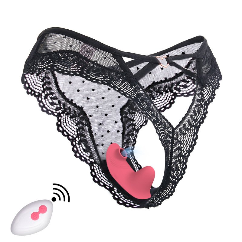 Mini Magnetic Wearable Sucking Vibrator with Wireless Remote