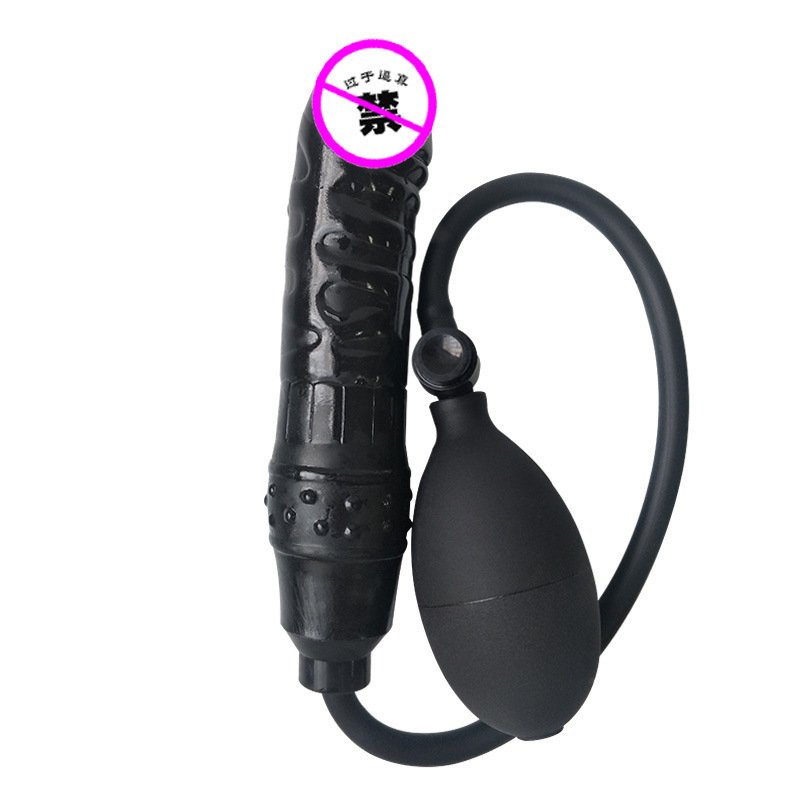 a38271bb7b928091 Inflatable Expanding Butt Plug & Prostate Massager, Unisex Silicone Anal Toy - Image 1