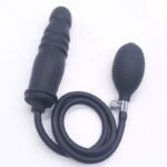 Inflatable Expanding Butt Plug & Prostate Massager, Unisex Silicone Anal Toy - Image 3