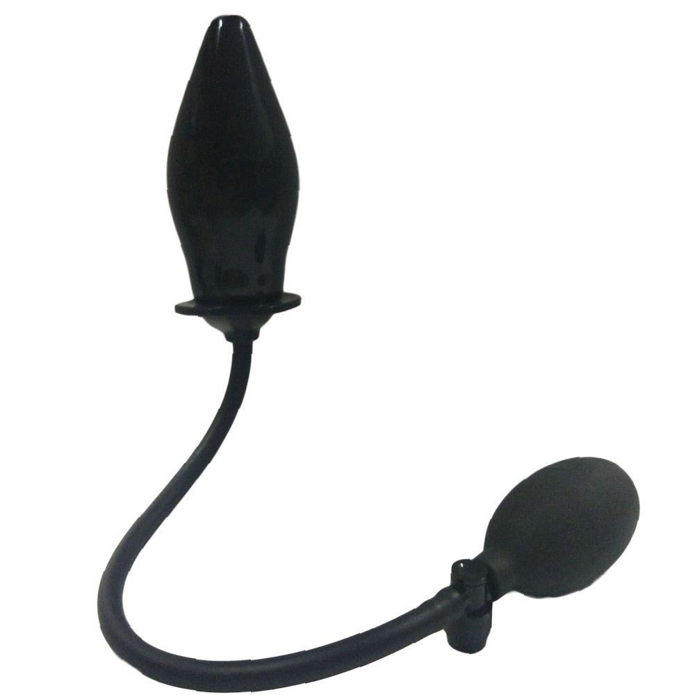 Inflatable Expanding Butt Plug & Prostate Massager, Unisex Silicone Anal Toy