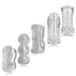 Male Endurance Trainer Masturbator Cup, Realistic Stroker Sleeve with 6 Levels - Image 5
