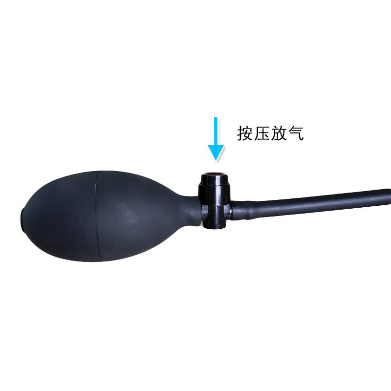 Inflatable Silicone Double Bead Anal Plug, Expanding Butt Plug for Anal Training