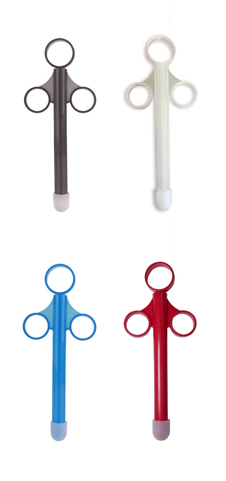 Portable Lube Applicator Syringe & Intimate Douche Cleaner