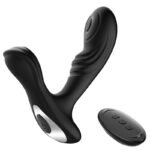 Wireless Remote Prostate Massager with Tapping Vibration, Unisex Butt Plug - Image 5