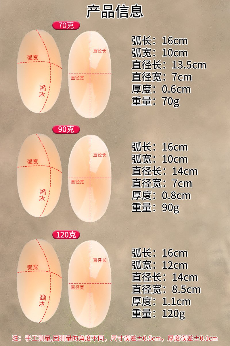 Silicone Shoulder Pads, Invisible Self-Adhesive Shoulder Enhancers, Unisex