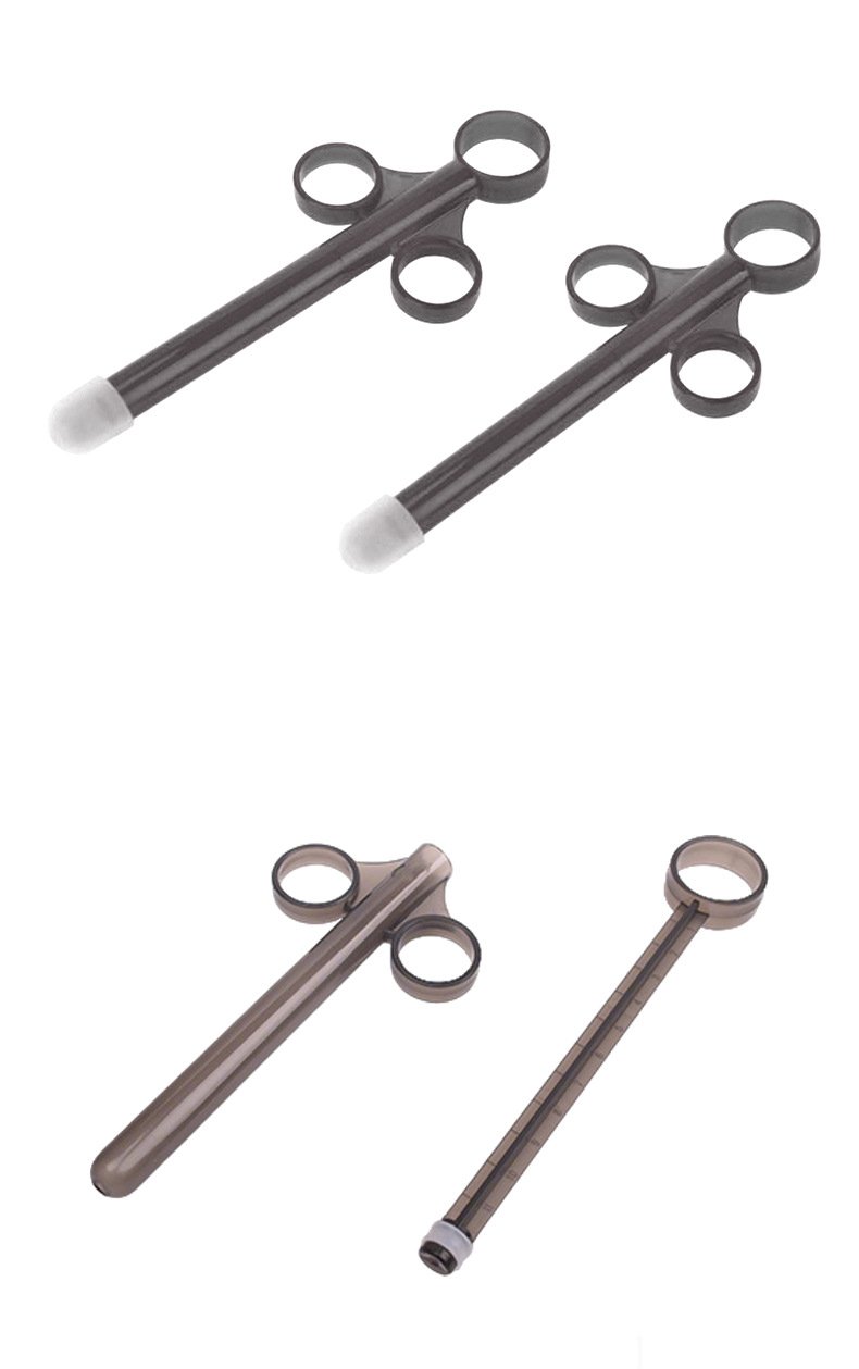 Portable Lube Applicator Syringe & Intimate Douche Cleaner